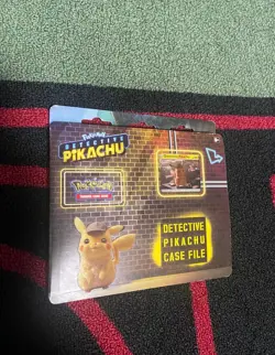 Detective Pikachu Case File Sealed 2019 Pokemon TCG PIKACHU - Image 1