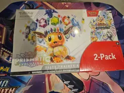 Pokemon Prismatic Evolutions ETB and Booster Bundle - Sealed Costco - Image 1