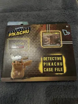 Detective Pikachu Case File Sealed 2019 Pokemon TCG PIKACHU - Image 1
