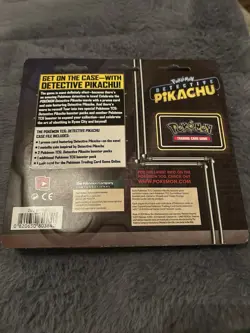 Detective Pikachu Case File Sealed 2019 Pokemon TCG PIKACHU - Image 2
