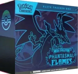 Pokemon Mega Evolution Phantasmal Flames Elite Trainer Box ETB Sealed - Image 1