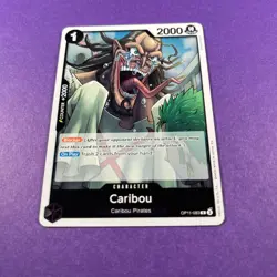 Caribou Foil OP11-083 A Fist Of Divine Speed One Piece Trading Card TCG - Image 2