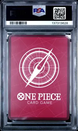 2025 ONE PIECE ST21-001 GEAR 5 MONKEY D. LUFFY LEADER PARALLEL ENGLISH PSA 10 - Image 2