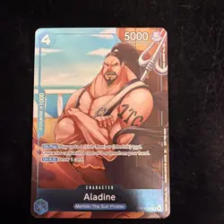 OP14-043 Aladine Dash Pack R Full Art One Piece TCG English Card - Image 1