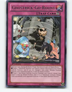 Ghostrick-Go-Round #LVAL-EN074 Rare 1st Edition Yugioh Card - Image 1