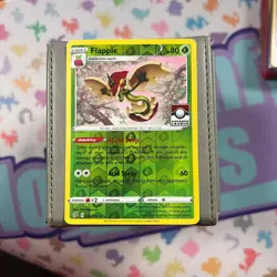 Flapple 022/192 Reverse Holo Pokemon League Stamp PROMO - NM Pokemon Card - Image 1