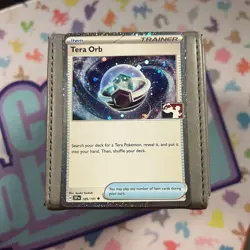 Tera Orb 189/191 HOLO Play Stamp Prize Pack - NM Pokemon Card - Image 1