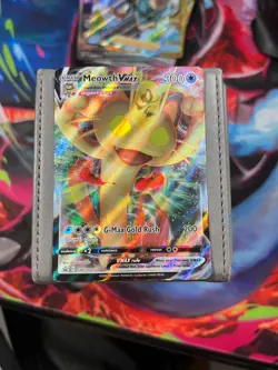 Meowth VMAX SWSH005 - NM Pokemon Card - Image 1