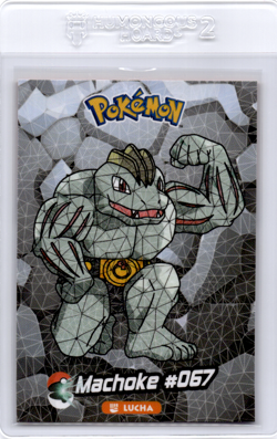 Machoke Pokemon card Crystal collection - Image 1