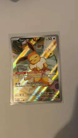 Pokemon TCG Eevee SVP173 Sv: Scarlet & Violet Promo Cards Holo - Image 3