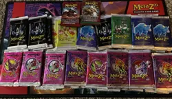 Meta Zoo Cryptid Nation & Seance Pack Lot Of 50 + Free Cards - Image 1