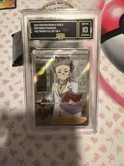 Professor's Research 201/202 FA HOLO Sword & Shield Pokemon Card GMA 10 - Image 1