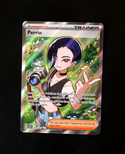 Pokemon Card TCG - Perrin 209/167 - Twilight Masquerade - Ultra Rare - NM ⭐ - Image 1