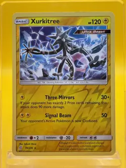⚡Xurkitree 70/236 Rare Reverse Holo SM - Unified Minds NM Pokemon Card - Image 1