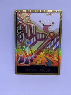 B6 DON Card Nami PRB-02 [Gold Frame] THE BEST vol.2 One Piece English Version - Image 1