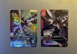 Gundam TCG Card Game Dual Impact GD02-036 LR+/LR Qubeley - Image 1