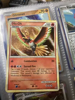 Ho-Oh HGSS01 Black Star Promo Cosmos Rare Holo 2010 Pokemon Card - Image 1