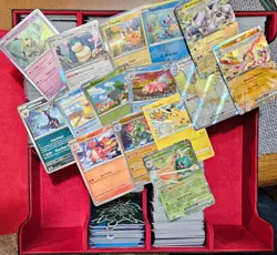 700+ Pokemon Card Bulk Lot | Free EX/V/VSTAR Rare + Holos | Great Holiday Gift - Image 1