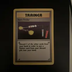Pokemon TCG Item Finder Base Set Unlimited Rare Card 74/102 - Image 1