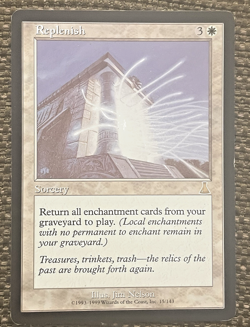 MTG 1999 URZA S DESTINY REPLENISH NEAR MINT - Image 1