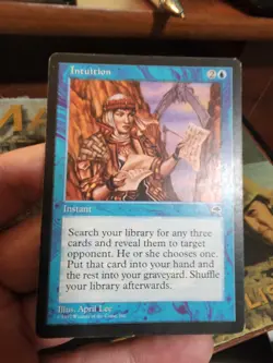 Tempest MTG 1 Intuition Magic - Image 1