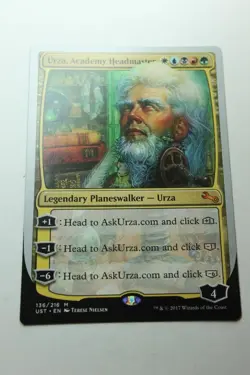 MTG Urza Academy Headmaster x1- -Unstable-Lightly Played - Image 1