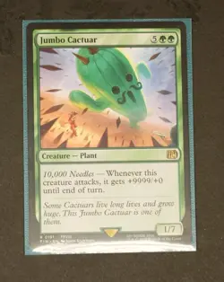 Jumbo Cactuar #191 Non-Foil Standard Art NM MTG - Image 1