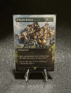 MTG A Realm Reborn (Borderless) (Chocobo Track Foil) Final Fantasy Foil 566 - Image 1