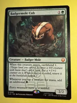 Magic ~ Badgermole Cub #167 ~ Avatar: The Last Airbender ~ Pack Fresh - Image 1