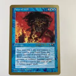 Magic the Gathering “Force of Will” TCG 1997 World Championship Paul McCabe - Image 1