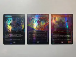 MTG SLD #1899 Taurean Mauler, #1898 Bitterblossom, #1903 Coat of Arms - Foil NM - Image 1