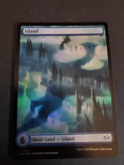 1x - ISLAND (#273) - FOIL FULL ART - Tarkir: Dragonstorm - NM MTG - Image 1
