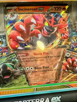 Pokemon Trading Card Game Incineroar ex and Torterra ex Special Collection Box - Image 2