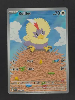 Rufflet 154 Pokemon BLK Black Bolt 2025 NM 🔥🔥🔥 - Image 1