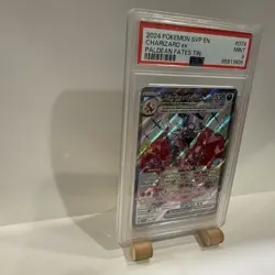 2024 POKEMON SVP EN-SV BLACK STAR PROMO PALDEAN FATES TIN CHARIZARD EX PSA 9 074 - Image 4
