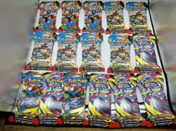 Pokemon TCG Mega Evolution Sleeved Booster Pack Lot of 16 - Image 1