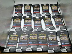 Pokemon TCG Mega Evolution Sleeved Booster Pack Lot of 16 - Image 2
