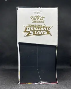 Pokemon TCG Brilliant Stars Elite Trainer Box ETB Sealed See Pics of Small TEAR 820650850127 - Image 4