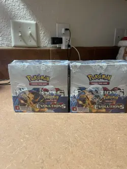 Pokemon TCG XY Evolutions Booster Box - 36 PACKS - FACTORY SEALED - Image 1