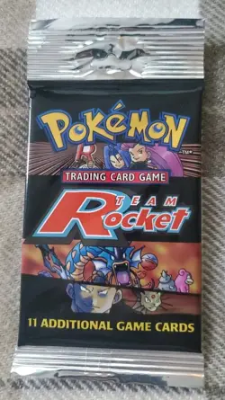 Pokemon Team Rocket Edition 1999-2000 Booster Pack Sealed - Image 1