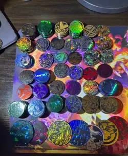 Lot of 5x Official Pokemon TCG Coins (No Duplicates) - Image 1