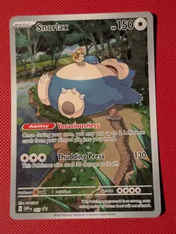 Pokemon TCG - Snorlax - SVP051 *NOT SEALED* - 151 Black Star Promo - Image 1