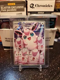 Wigglytuff Illustration Rare IR 105/094 Pokemon Phantasmal Flames Full Art - Image 1