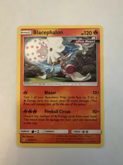 Blacephalon 32/214 Sm-Unbroken Bonds Regular Pokemon TCG Rare NM/ M - Image 1