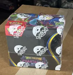 Pokemon TCG Mega Evolution Phantasmal Flames BOOSTER BOX Factory Sealed 36 Packs - Image 1