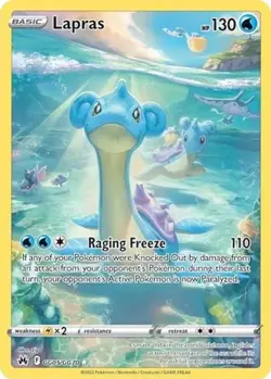 Lapras (#GG05/GG70) - Holofoil SWSH - Crown Zenith: Galarian Gallery LP Pokemon - Image 1