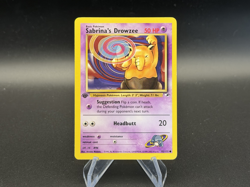 Sabrina's Drowzee - 1st Edition - 92/132 Gym Heroes - Pokemon TCG - 2000 - Image 1