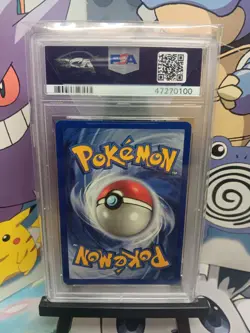 1999 Pokemon Game Pikachu Red Cheeks Shadowless #58 PSA 8 NM-MT - Image 2