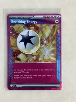 Pokemon TCG Holo Enriching Energy 191/191 ACE SPEC Rare Surging Sparks - Image 1