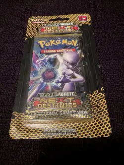 Pokemon Black & White Next Destinies Blister Packs (Reshiram & Mewtwo) Very Good - Image 2